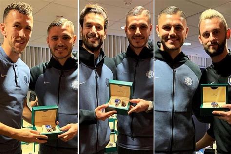 icardi rolex squadra|Icardi regala un Rolex a ogni compagno di squadra: «Grazie, .